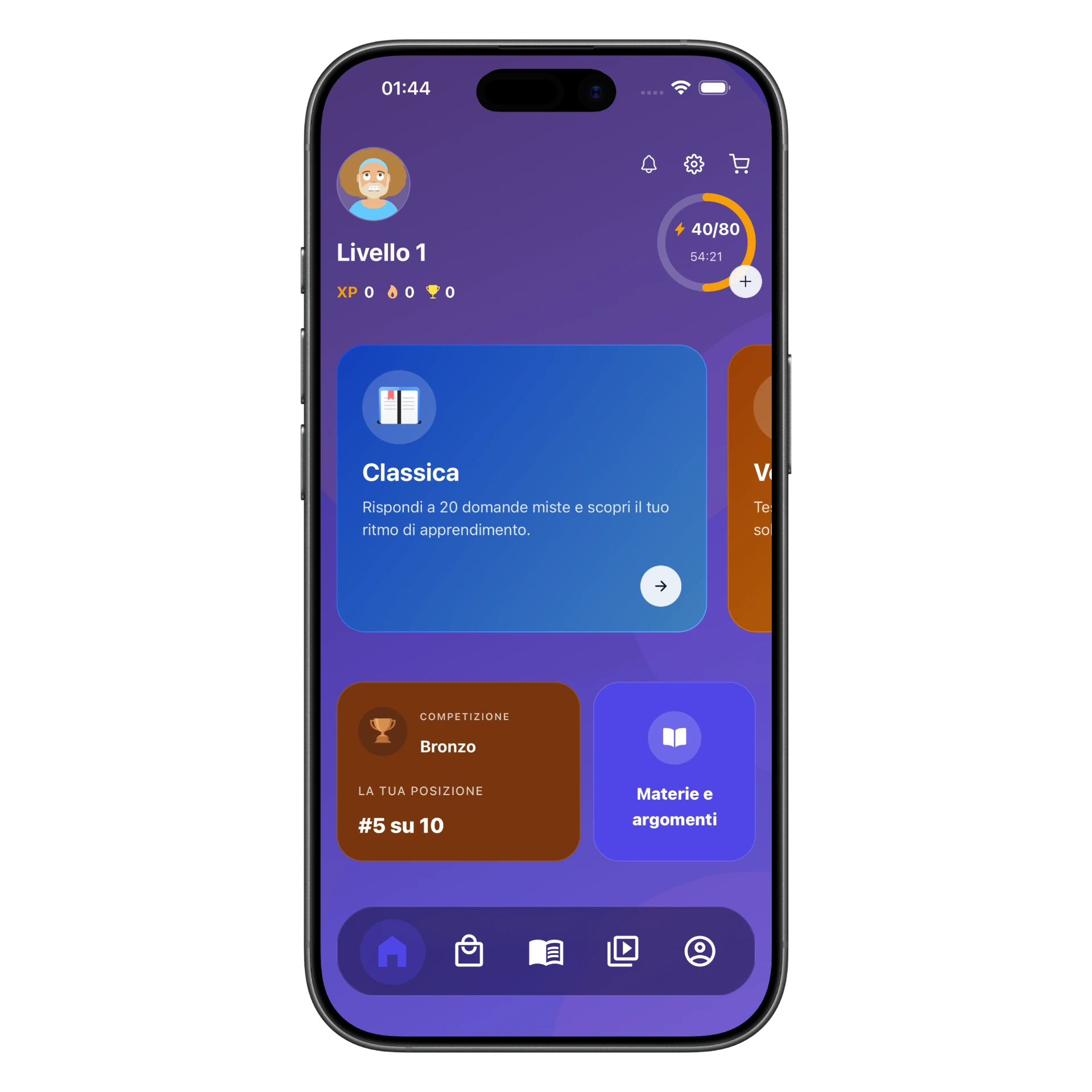 Gradly app screenshot